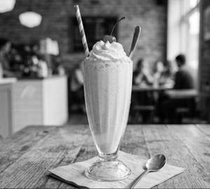 Vanilla milkshake