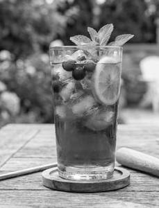 Peach iced tea