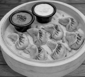 Veg steem peri peri momo(8psc)