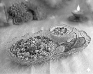 Vrat Meal Thali - Sabudana Khichdi
