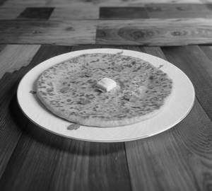 Aloo Pyaaj Paratha With Butter