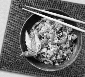 Beef Burn Garlic Fried Rice