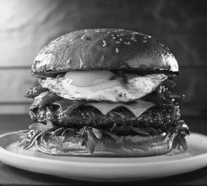 Egg cheese burger