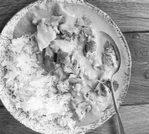 Chicken korma rice