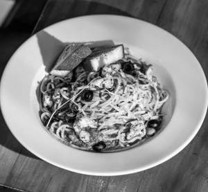 Pasta Aglio E Olio Chicken