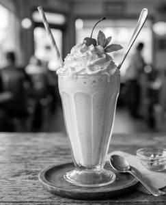 Vanilla thickshake
