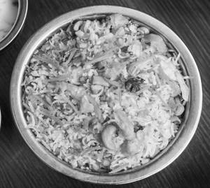 Egg cashew fried rice