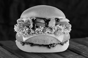 American BBQ Veggie Burger
