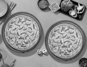 Pack of 2 BIG Pizzas - Fresh Harvest