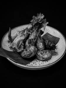 King Prawn Kalmi Tikka - Prawn Battered And Skewered