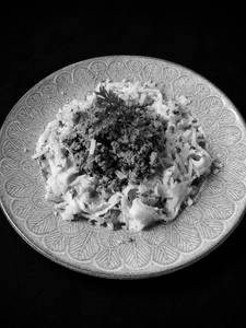 Keema Fetuchini Carbonara
