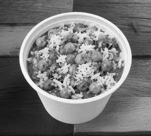 Punjabi Chole Rice Bowl