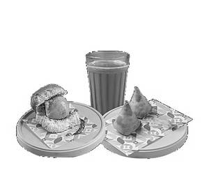 2 Samosa &n 2 Vada Pav