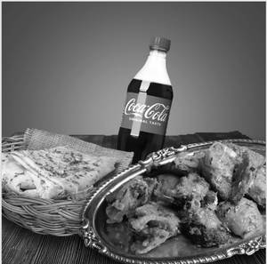 Tandoori Chaap Wrap + Salted Fries + Coke