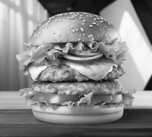 Chicken monster burger