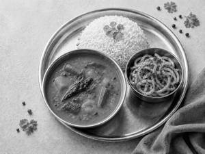 Sambar Rice Mini Thali