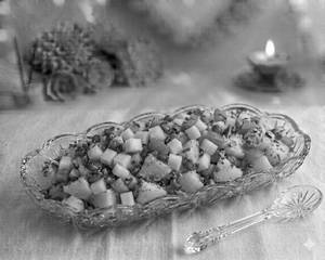 Potato Anar Salad (vrat)