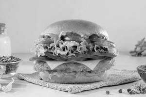 Chimichurri Chicken Pepperoni Burger