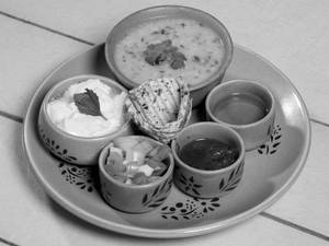 Moong Dal Khichdi Platter (g.f)