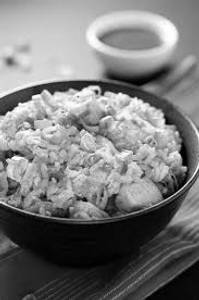 Cottage Cheese Garlic Gravy Rice