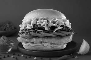 Cajun Chicken Pepperoni Burger