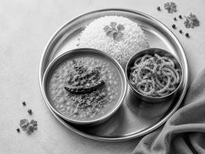 Dal Rice Mini Thali
