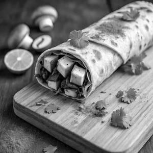 Mushroom Paneer Roll