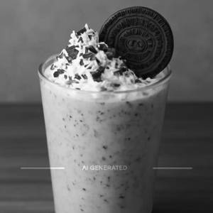 Oreo Crunch Milk Shake