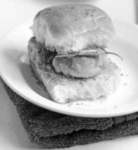 Grilled butter vadapav