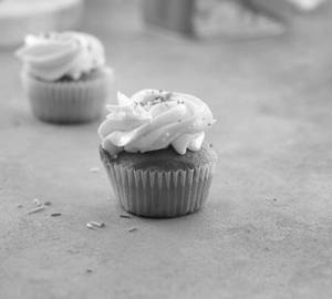 Vanilla Cup Cake 1pcs