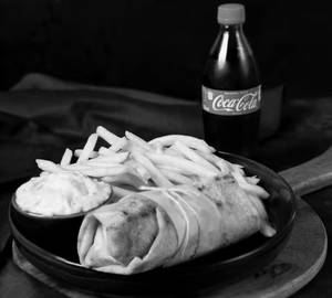 1 Chicken Shawarma + Fries + 1 Reg. Drink