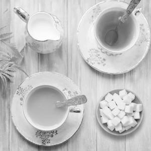 Tea  with White Sugar