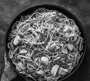 Chicken noodles