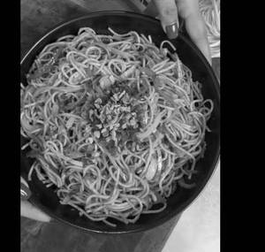 Veg Burnt Garlic Noodles