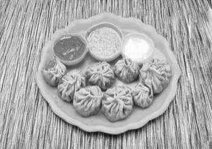 Veg Afghani Momos