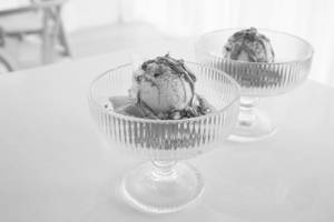 Pista Kulfi Sundae