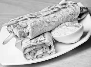 Mexican Shawarma Roll