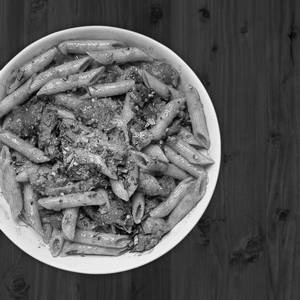 Chicken red sauce pasta