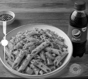 Masala Pasta With Cold Drink [250 Ml]