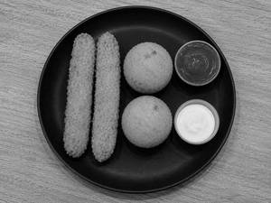 Chicken Fry Combo(2pc Chicken Cheese Ball+2pcs Chicken Strips+meyo Dip)