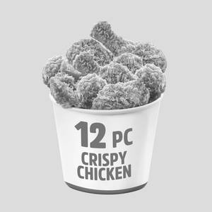 Hot & Crispy Chicken Bucket - 12pc