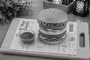 Double Decker Veg Burger