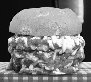 Spicy Smash Veg Burger