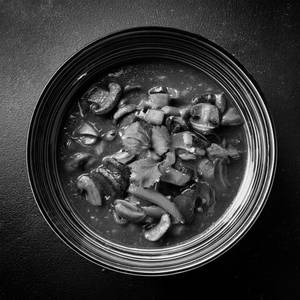 Chilli mushroom gravy