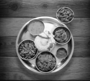 Local Small Fish(Gura Fish) Thali