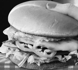 Cafe Special Crunchy Veg Burger