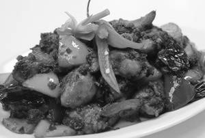 Chicken Burn Chilly Gravy ( Full )