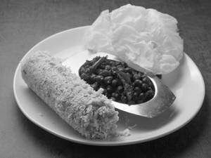 Puttu + Kadala Curry/ Veg Curry