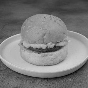 Jain Cheese Cream Burger