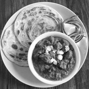 10 Parotta + 3 Chappathi + 1 Garlic Chicken ( 750ml ) + 1 Butter Chicken( 750ml )